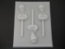 448sp Princess Cindy Torso Chocolate or Hard Candy Lollipop Mold
